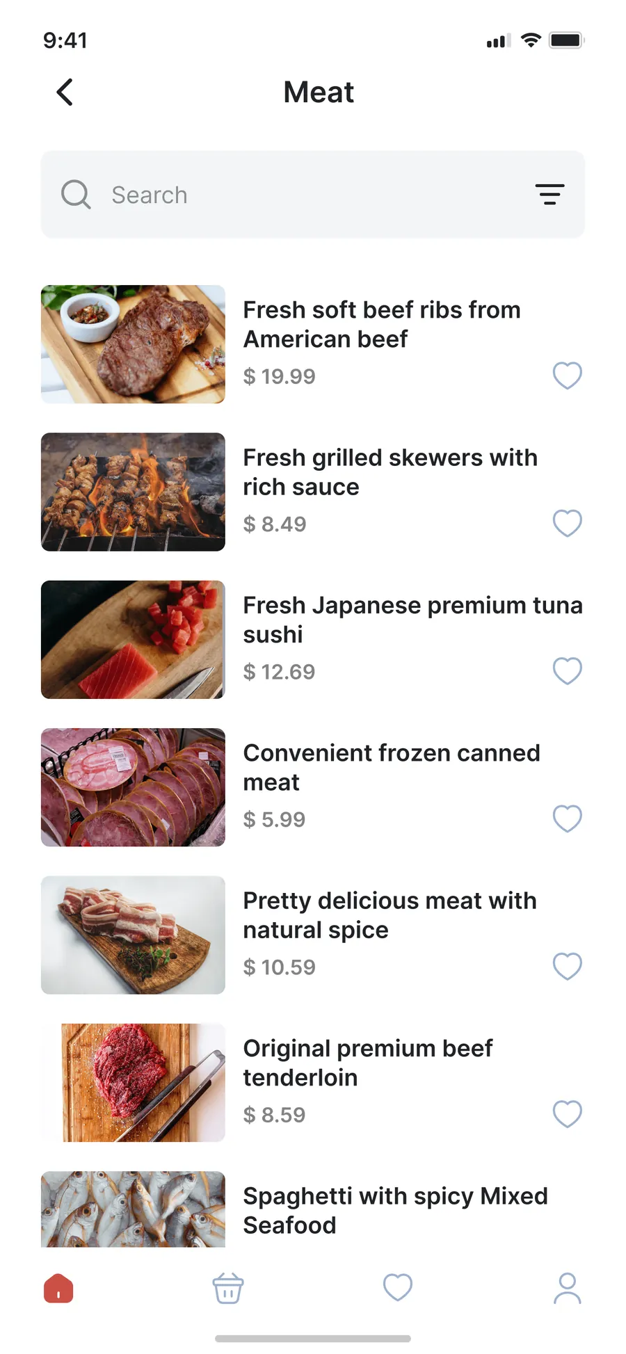 Images 10 Liste des produits