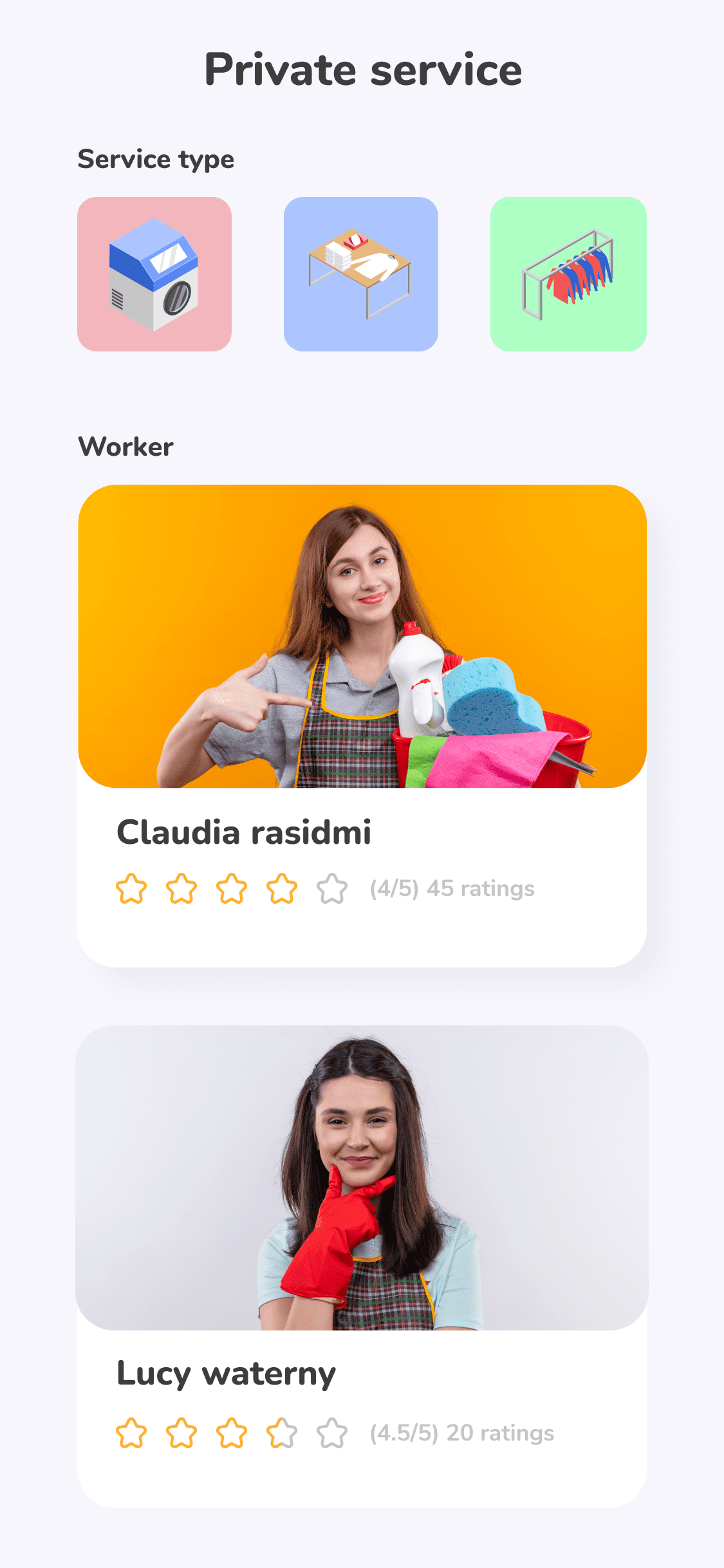 Écrans Employé
