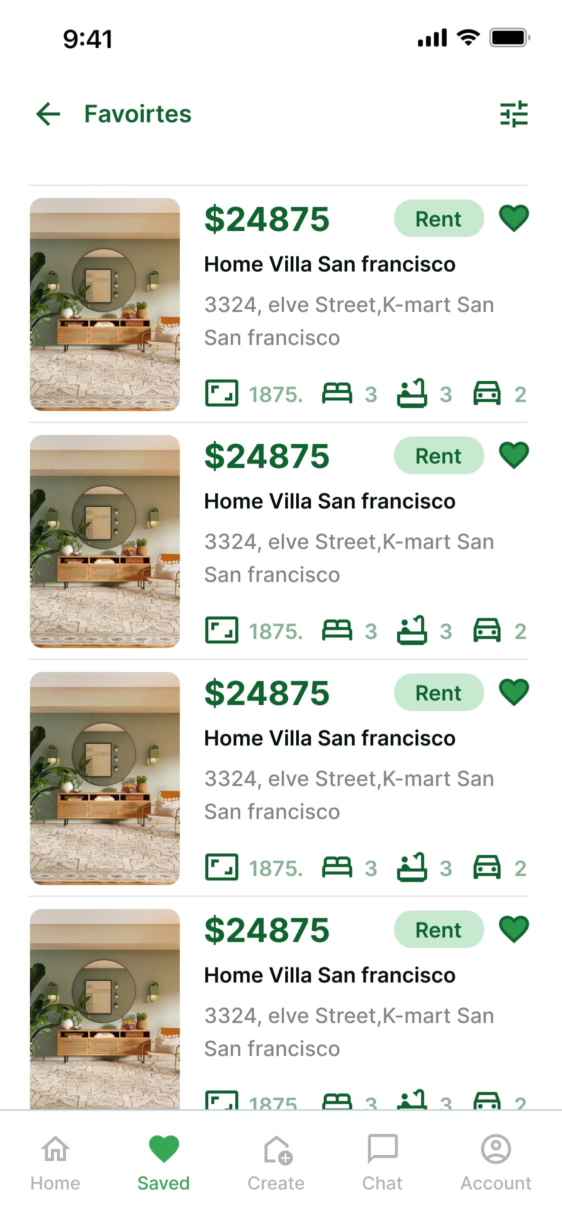 01 Listing 06 Favoris